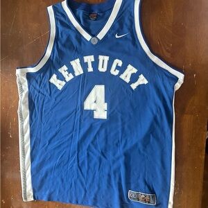 University of Kentucky Nike Kentucky Wildcats Blue Basketball Jersey size XXL